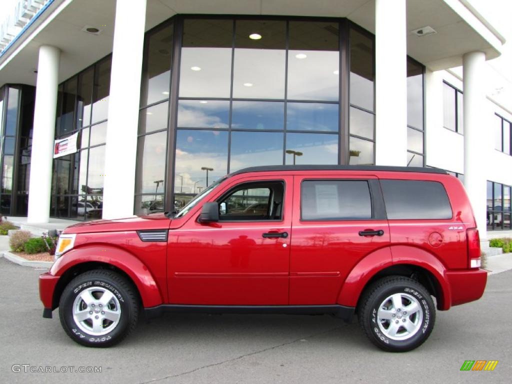 Inferno Red Crystal Pearl Dodge Nitro