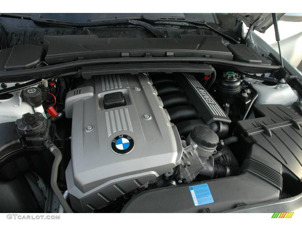 2006 3 Series 325i Sedan - Titanium Silver Metallic / Black photo #12