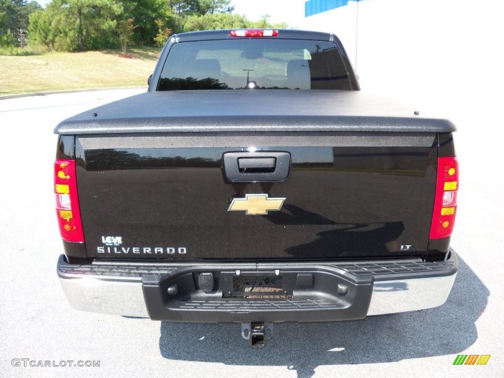 2007 Silverado 1500 LT Extended Cab - Black / Ebony Black photo #6