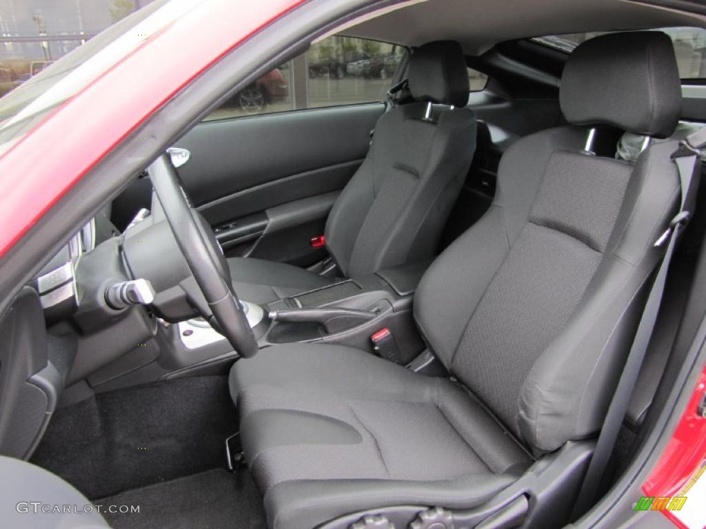 2006 350Z Enthusiast Coupe - Redline / Carbon Black photo #4