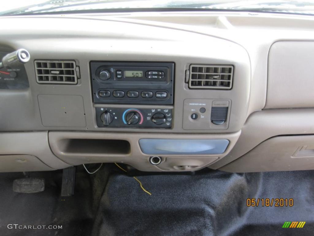 2000 F250 Super Duty XL Regular Cab - Oxford White / Medium Parchment photo #23