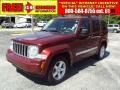 Red Rock Crystal Pearl 2008 Jeep Liberty Limited