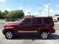 2008 Red Rock Crystal Pearl Jeep Liberty Limited  photo #2