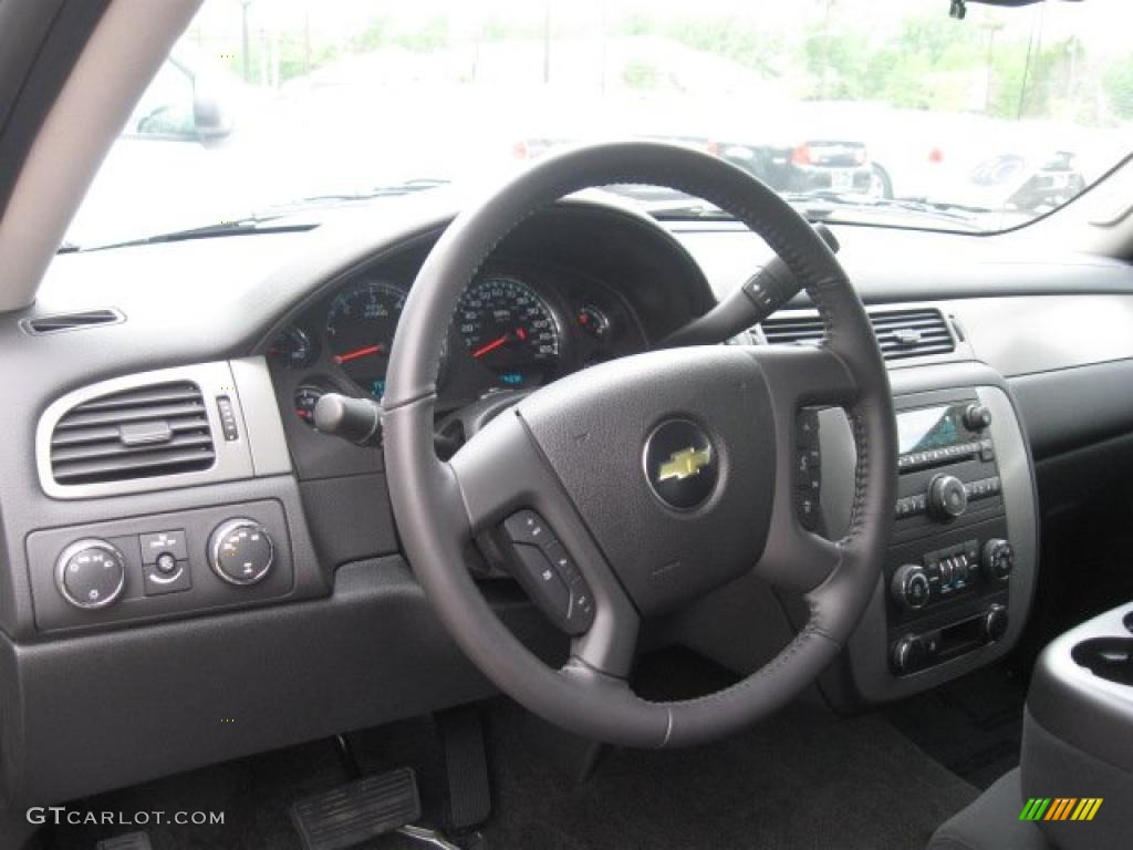 2010 Avalanche LS 4x4 - Black Granite Metallic / Ebony photo #10