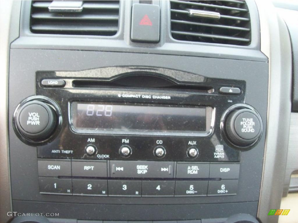 2008 CR-V EX 4WD - Green Tea Metallic / Ivory photo #16