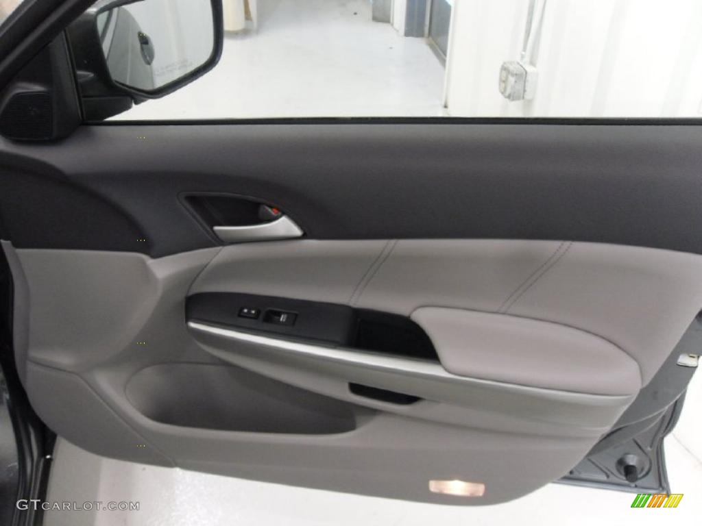 2010 Accord EX-L Sedan - Polished Metal Metallic / Gray photo #23