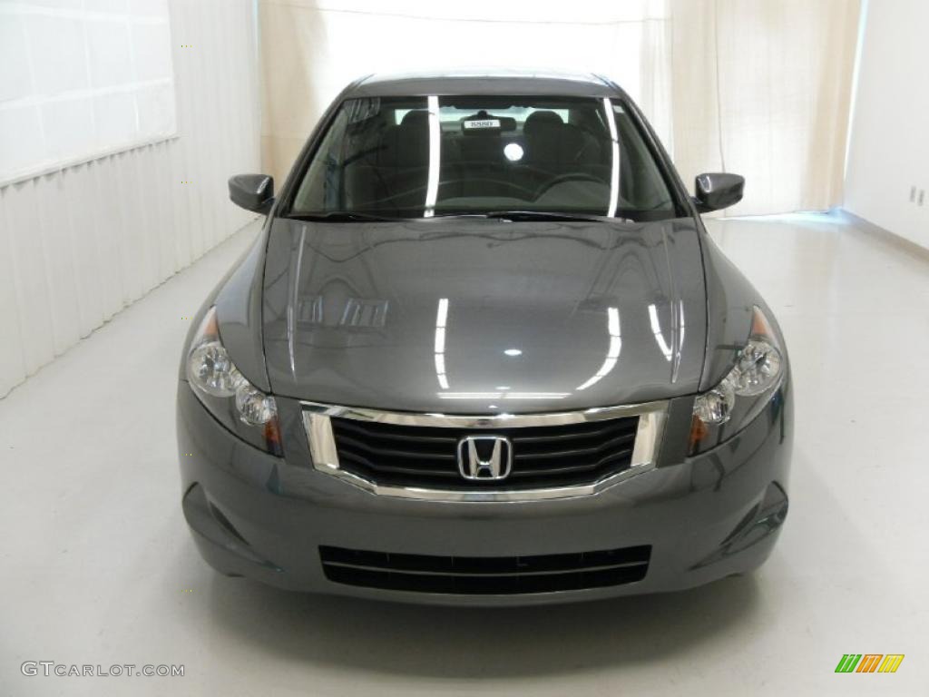 2010 Accord LX-P Sedan - Polished Metal Metallic / Gray photo #6