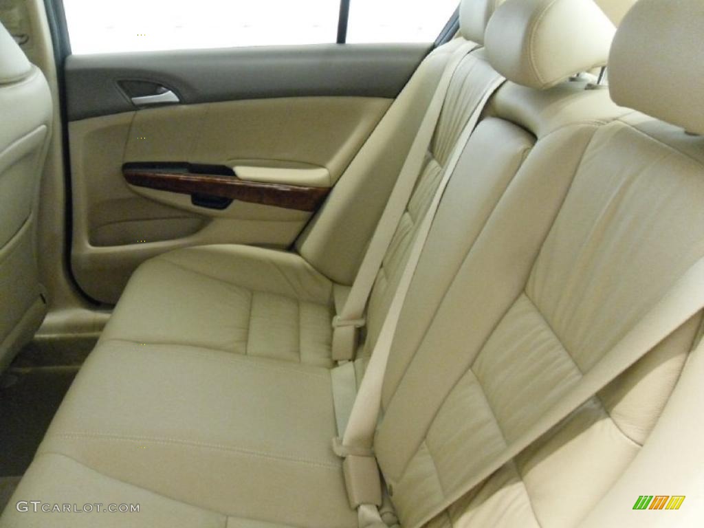 2010 Accord EX-L Sedan - Crystal Black Pearl / Ivory photo #15