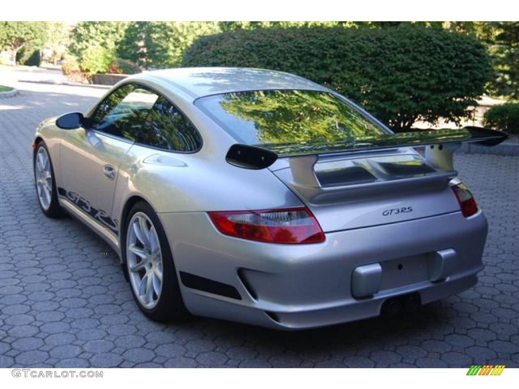 2007 911 GT3 RS - Arctic Silver Metallic / Black w/Alcantara photo #3