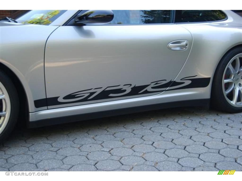 2007 911 GT3 RS - Arctic Silver Metallic / Black w/Alcantara photo #8