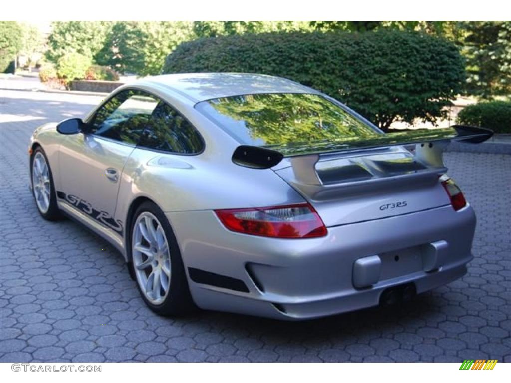 2007 911 GT3 RS - Arctic Silver Metallic / Black w/Alcantara photo #13