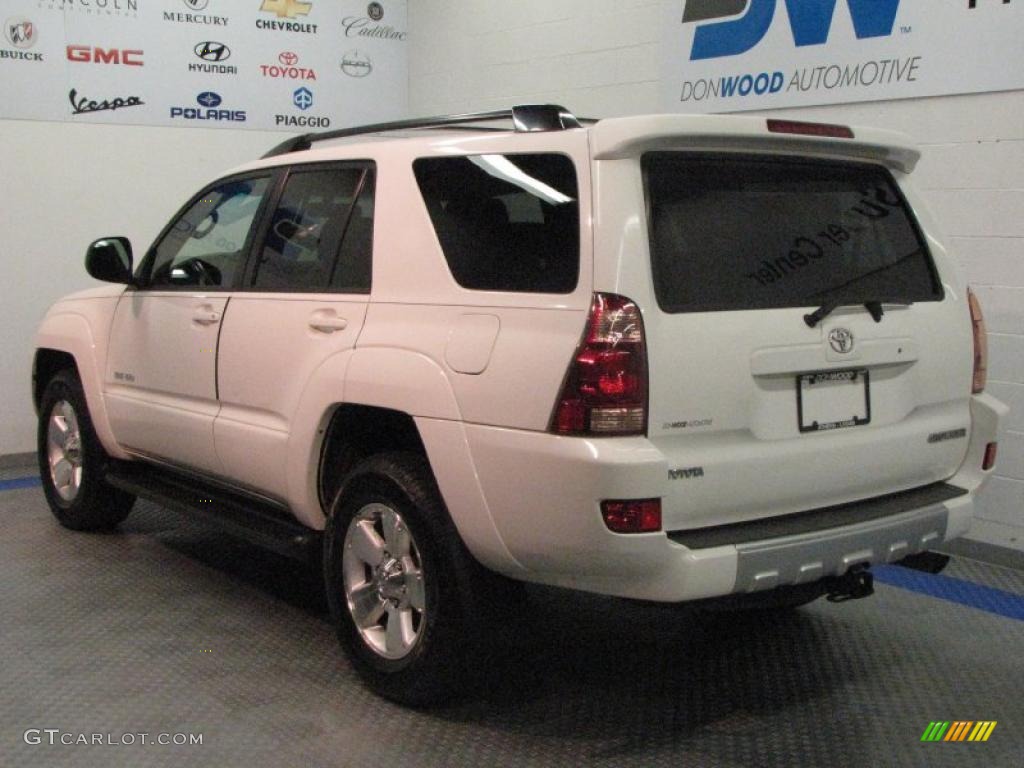 2004 4Runner SR5 4x4 - Natural White / Stone photo #3