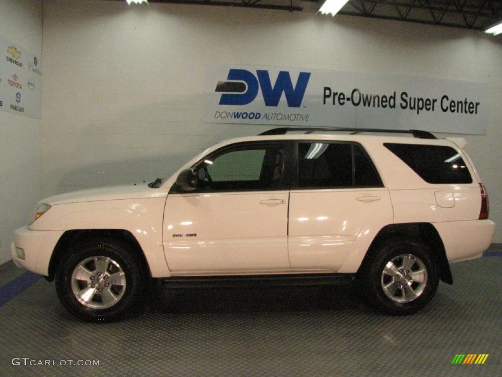 2004 4Runner SR5 4x4 - Natural White / Stone photo #5