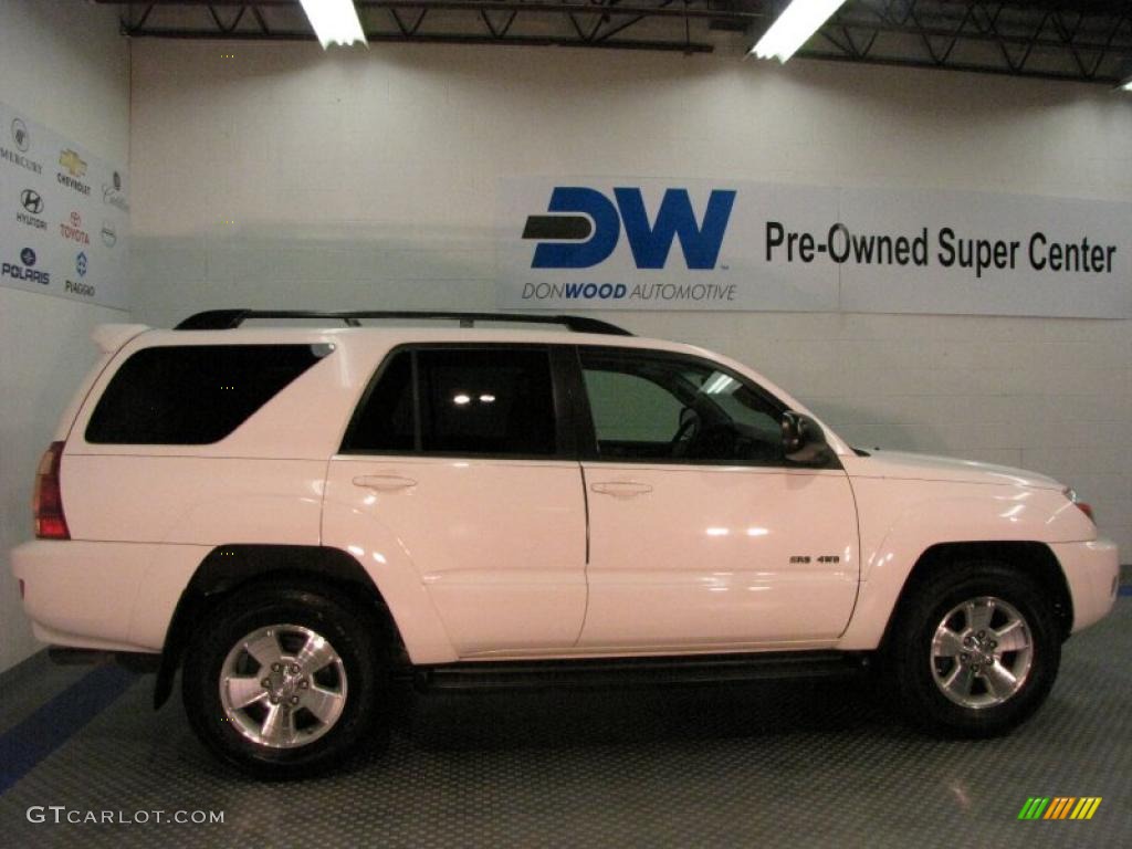 2004 4Runner SR5 4x4 - Natural White / Stone photo #6