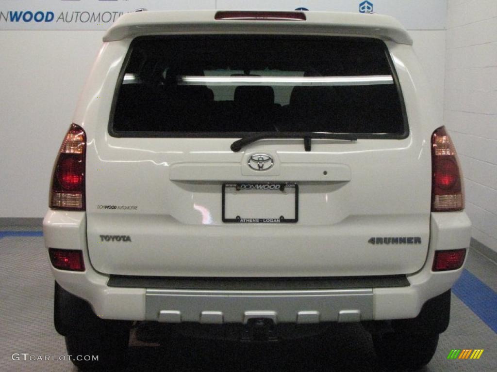 2004 4Runner SR5 4x4 - Natural White / Stone photo #8