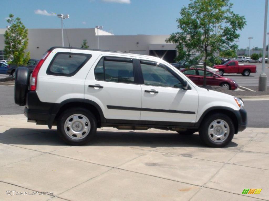 2006 CR-V LX - Taffeta White / Ivory photo #5