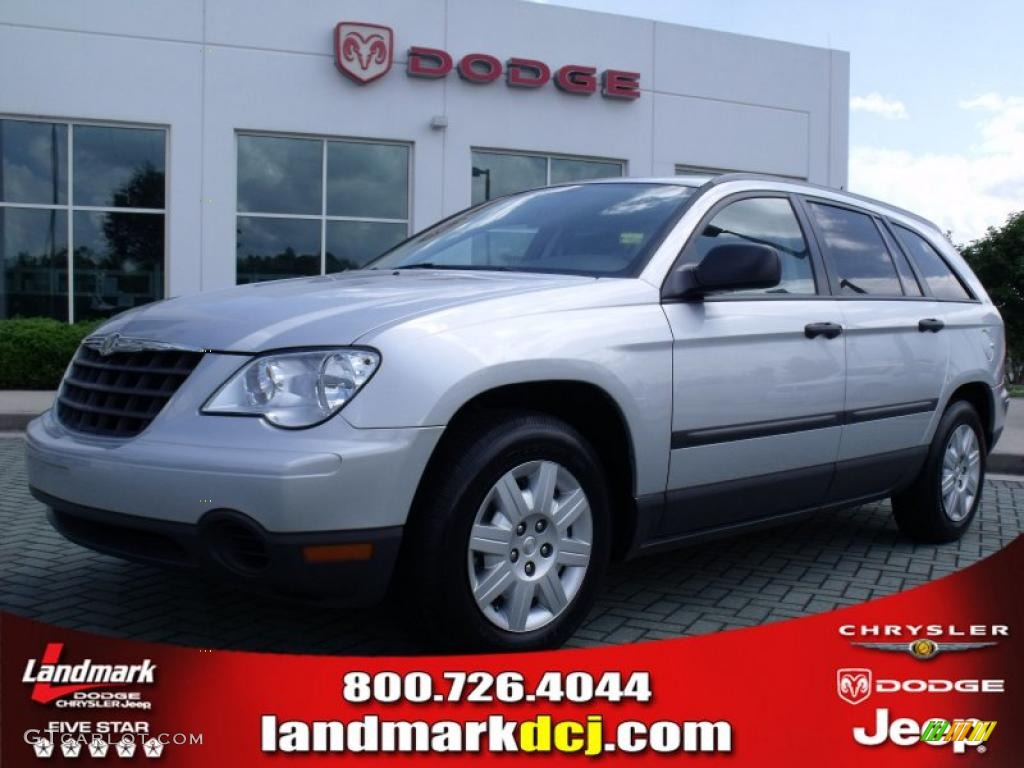 2008 Pacifica LX - Bright Silver Metallic / Pastel Slate Gray photo #1