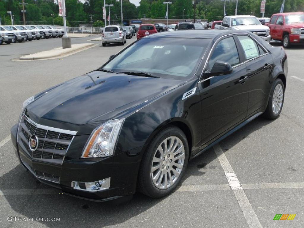 2010 CTS 3.6 Premium Sedan - Black Raven / Ebony photo #3