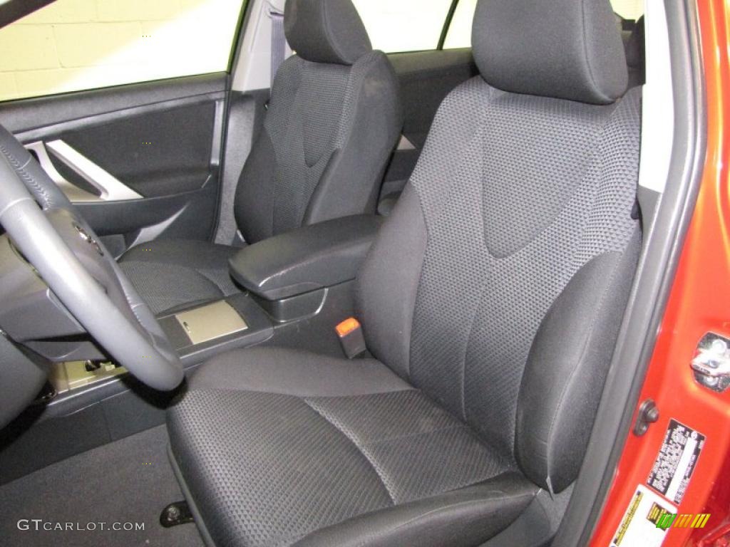 2010 Camry SE - Barcelona Red Metallic / Dark Charcoal photo #10