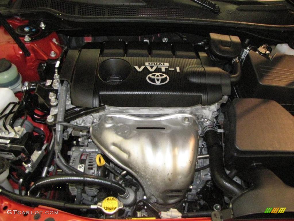 2010 Camry SE - Barcelona Red Metallic / Dark Charcoal photo #20