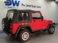2004 Flame Red Jeep Wrangler SE 4x4  photo #4
