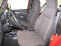 2004 Flame Red Jeep Wrangler SE 4x4  photo #10