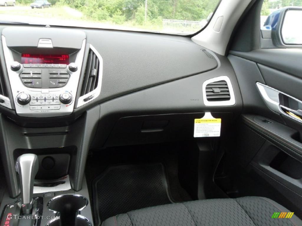 2010 Terrain SLE - Atlantic Blue Metallic / Jet Black photo #14
