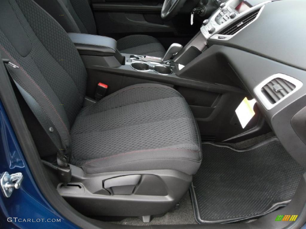 2010 Terrain SLE - Atlantic Blue Metallic / Jet Black photo #17