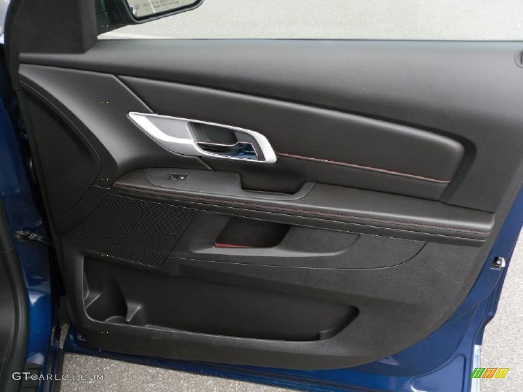 2010 Terrain SLE - Atlantic Blue Metallic / Jet Black photo #19