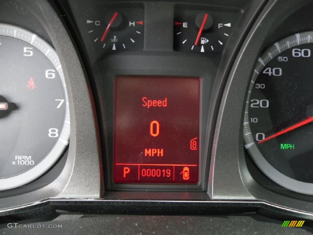 2010 Terrain SLE - Atlantic Blue Metallic / Jet Black photo #25