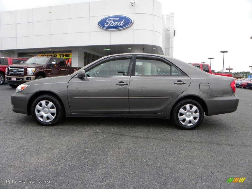 2003 Camry LE - Phantom Gray Pearl / Stone photo #5