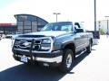 2007 Blue Granite Metallic Chevrolet Silverado 2500HD Classic LT Extended Cab 4x4  photo #2