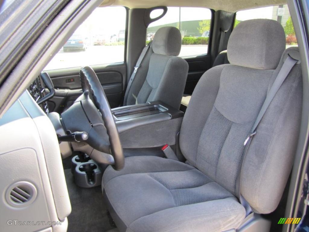 2006 Silverado 1500 LT Crew Cab 4x4 - Dark Blue Metallic / Dark Charcoal photo #4