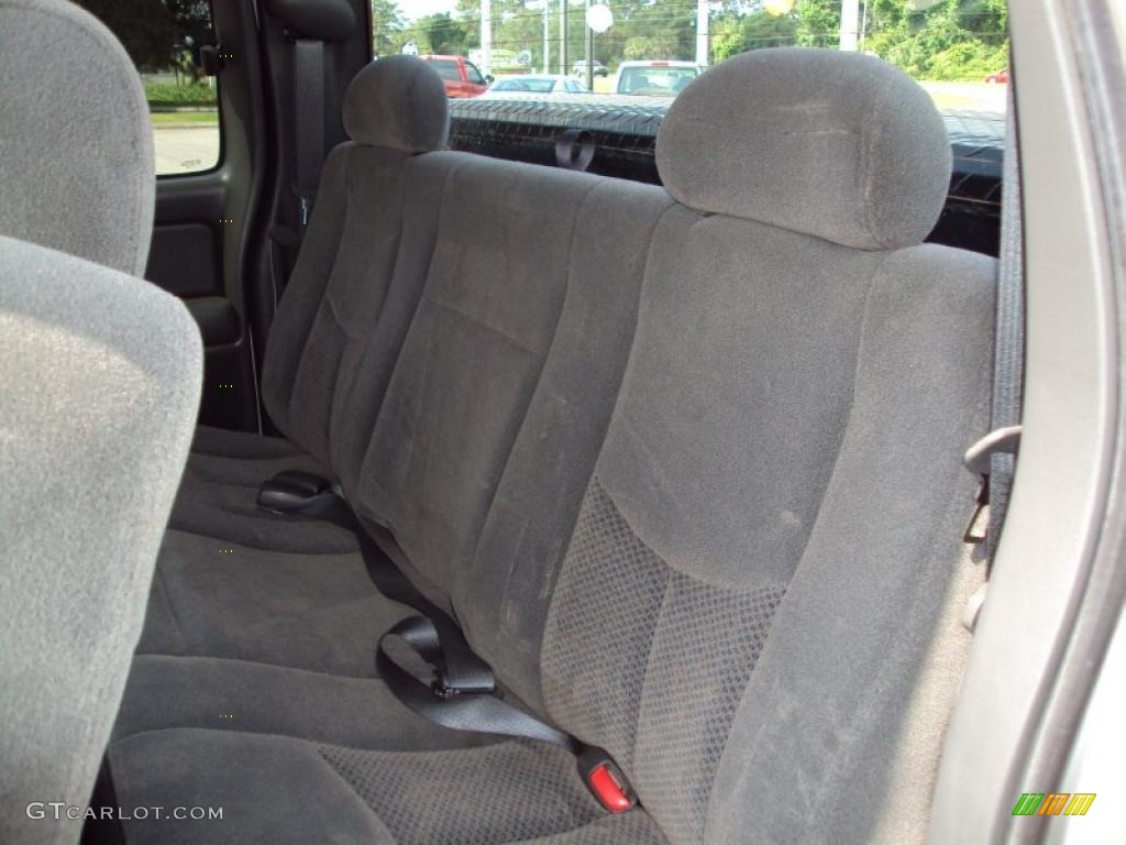 2004 Silverado 1500 LS Extended Cab - Silver Birch Metallic / Medium Gray photo #5