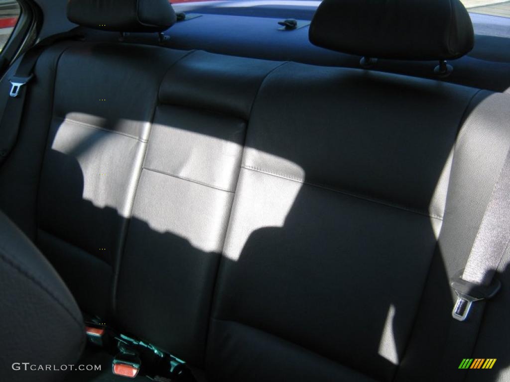 2001 3 Series 325i Sedan - Titanium Silver Metallic / Black photo #6