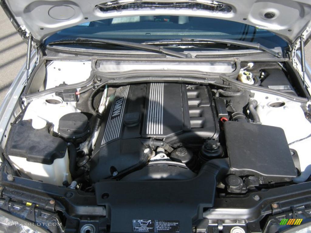 2001 3 Series 325i Sedan - Titanium Silver Metallic / Black photo #9
