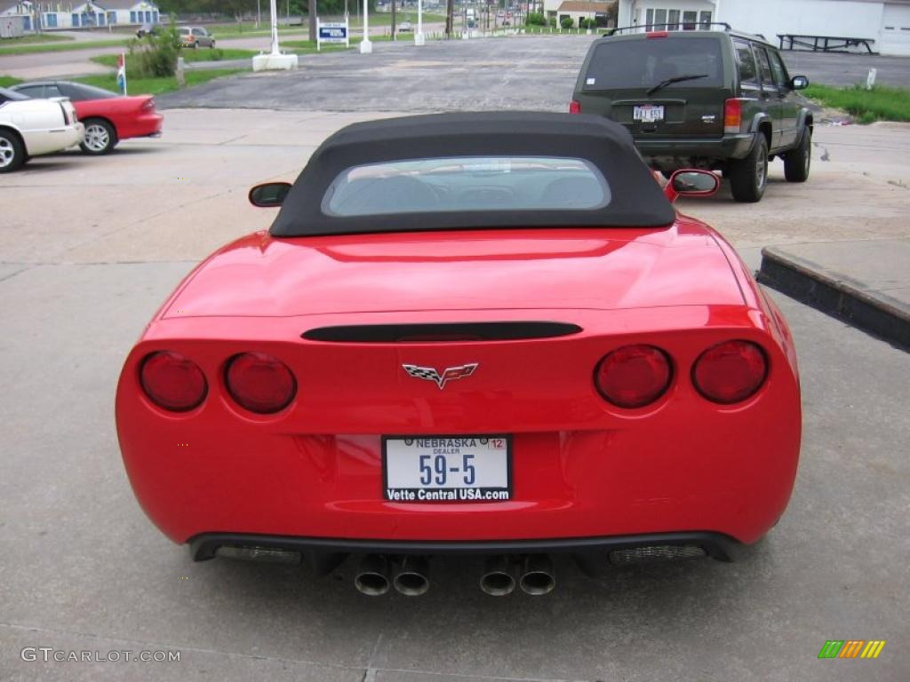 2010 Corvette Grand Sport Convertible - Torch Red / Ebony Black photo #6