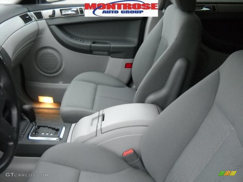 2008 Pacifica LX - Modern Blue Pearlcoat / Pastel Slate Gray photo #10