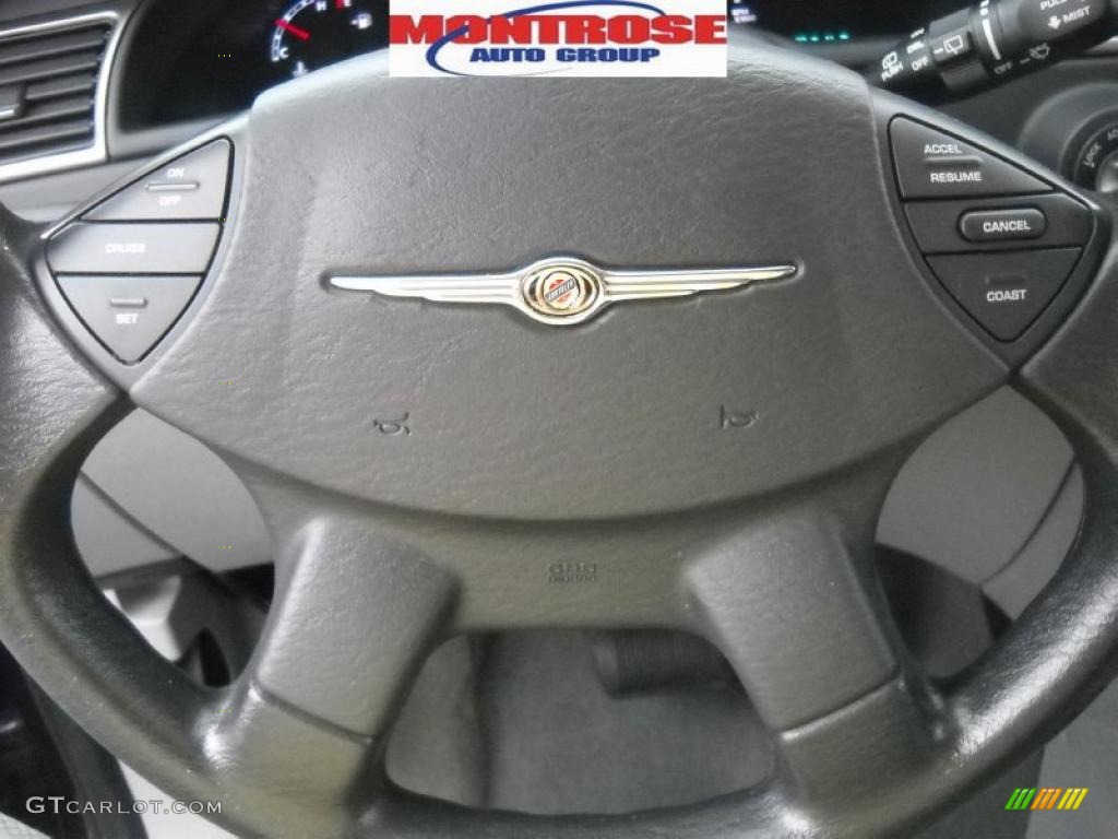 2008 Pacifica LX - Modern Blue Pearlcoat / Pastel Slate Gray photo #29
