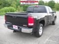 2008 Onyx Black GMC Sierra 1500 SLE Extended Cab 4x4  photo #3