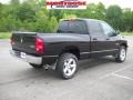 2008 Brilliant Black Crystal Pearl Dodge Ram 1500 Big Horn Edition Quad Cab 4x4  photo #2