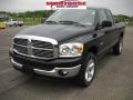 2008 Brilliant Black Crystal Pearl Dodge Ram 1500 Big Horn Edition Quad Cab 4x4  photo #21