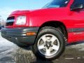2002 Wildfire Red Chevrolet Tracker 4WD Hard Top  photo #2
