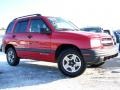 2002 Wildfire Red Chevrolet Tracker 4WD Hard Top  photo #6