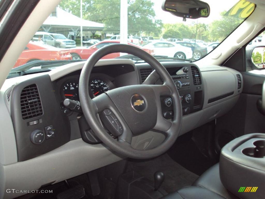 2009 Silverado 1500 LT Extended Cab 4x4 - Summit White / Dark Titanium photo #6