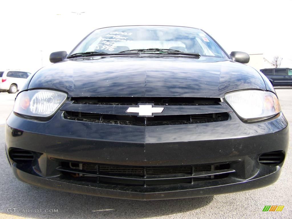 2003 Cavalier Coupe - Black / Graphite Gray photo #2