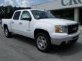 2010 Summit White GMC Sierra 1500 SLT Crew Cab  photo #2