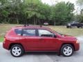 2007 Inferno Red Crystal Pearlcoat Jeep Compass Sport  photo #10