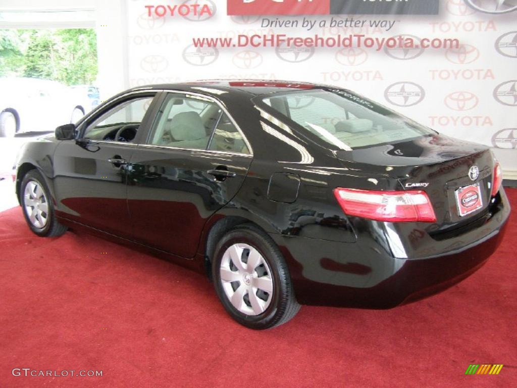2007 Camry LE - Black / Ash photo #7