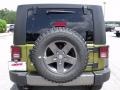 2010 Rescue Green Metallic Jeep Wrangler Unlimited Mountain Edition 4x4  photo #7